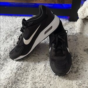 Nike Black and White Air Maxes